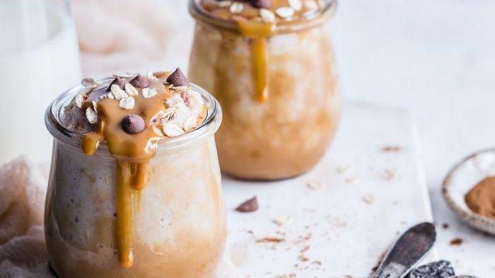 Overnight Oat Kurma Kacang2