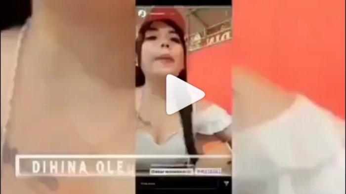 Viral wanita hina polisi di medan