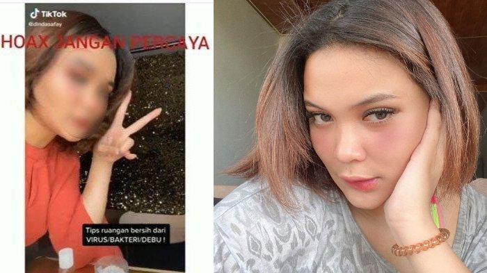 Dinda Shafay dikomentari warganet dan selebtweet tentang pemberian Dettol di dalam Diffuser