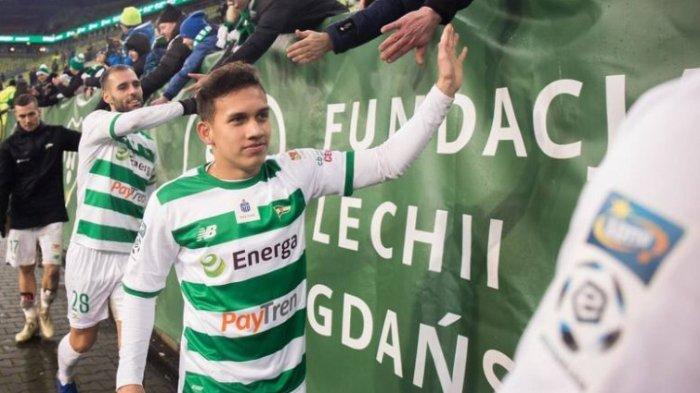 Egy Maulana Vikri, kariernya di Lechia Gdanks dalam tanda tanya.