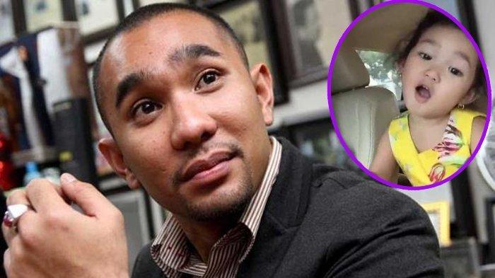 Enji, mantan suami Ayu Ting Ting tak mengakui anak semata wayang mereka, Bilqis Khumairah Razak.