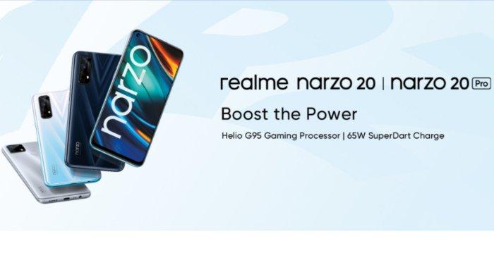 Hape Gaming Realme Narzo 20 Pro.