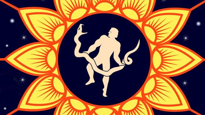 Ilustrasi zodiak Ophiuchus