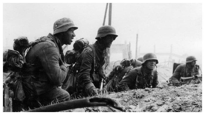 Infantri Jerman selama Pertempuran Stalingrad