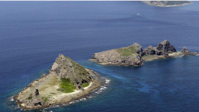 ILUSTRASI - Kepulauan Senkaku di Laut China Timur. (Kyodo)
