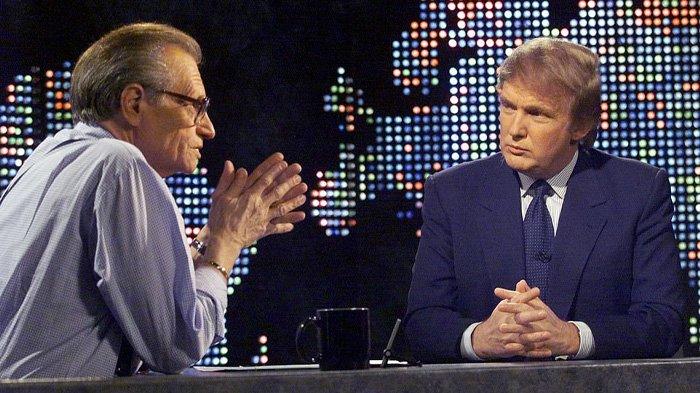Dalam salah satu dari banyak pertemuan dengan Donald Trump, King bertanya kepada pengembang real estate pada 1999 apakah dia pernah tertarik mencalonkan diri sebagai presiden. Dalam wawancara tersebut, Trump mengatakan kepada King bahwa,