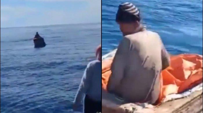 6 Hari Ditengah Laut, Nelayan Tua Berhasil Diselamatkan