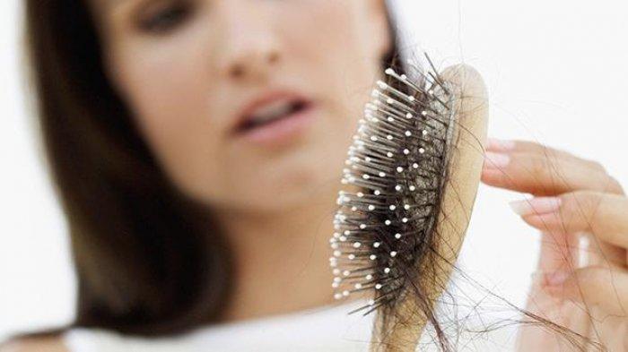 Ilustrasi rambut rontok