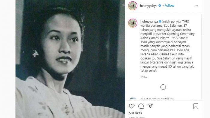 Sus Salamun meninggal dunia hari ini