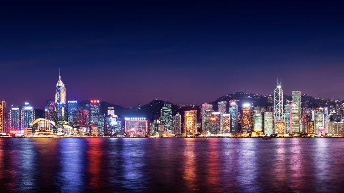 Victoria Harbour, Hong Kong.