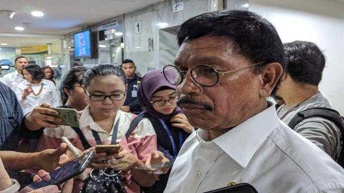 Menteri Komunikasi dan Informatika Kabinet Indonesia Maju, Johnny G. Plate.