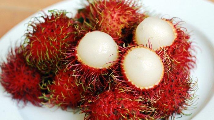 Buah rambutan cocok untuk asinan.