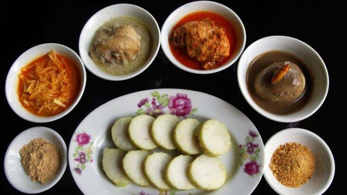 Ilustrasi lontong cap go meh.
