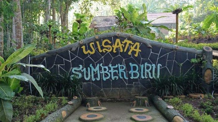 Tempat wisata bernama Wana Wisata Sumber Biru di Dusun Wonotirto, Desa Wonomerto, Kecamatan Wonosalam, Kabupaten Jombang, Jawa Timur.