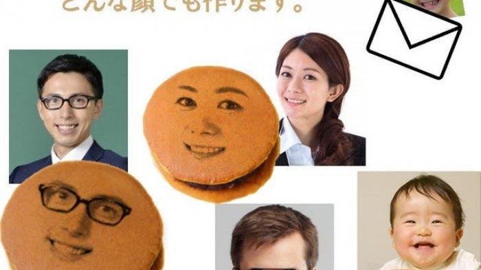 dorayaki wajah Jepang