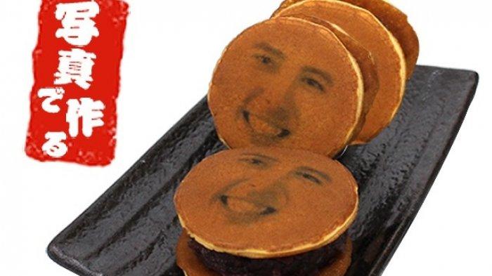 dorayaki wajah saat disajikan