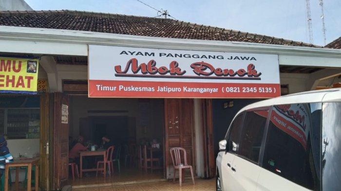 Halaman Depan Warung Mbok Denok, Karanganyar