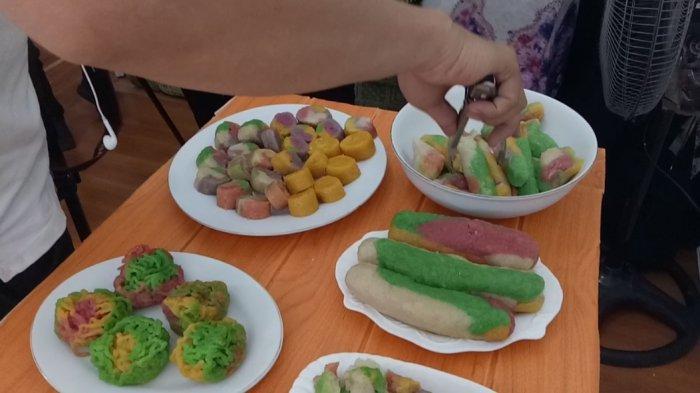 Pempek Warna Jumputan