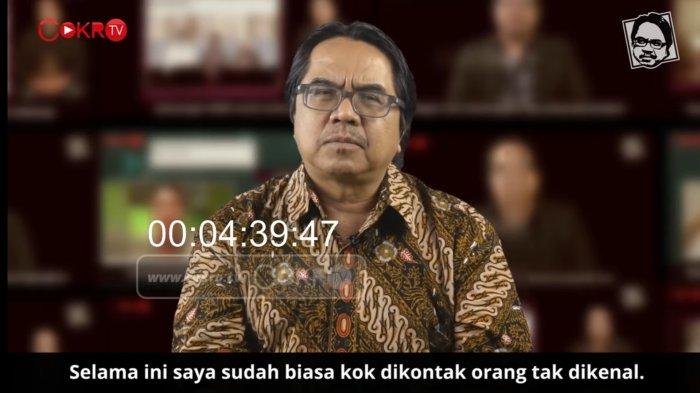 Ade Armando menceritakan tentang Doxing yang dialami di akun Channel CokroTV