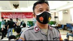 Anggota Bhabinkamtibmas Polsek Tanjung Priok Percaya Diri Usai Disuntik Vaksin Covid-19