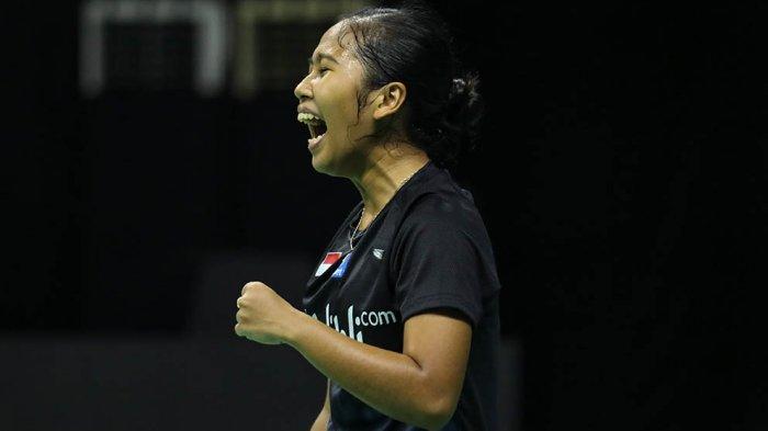Di pertandingan terakhir Aisyah Sativa Fatetani berhasil mengalahkan Ester Nurumi Tri Wardoyo dengan skor 21-18, 21-19