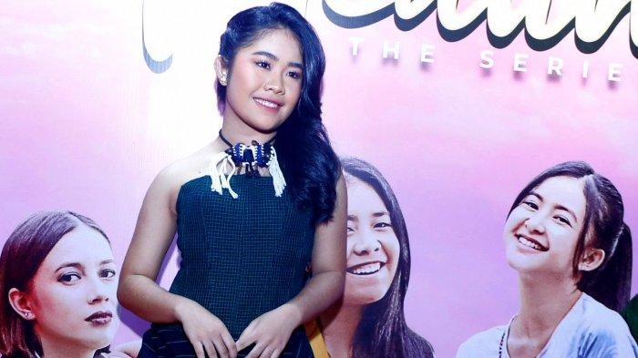 Pemain film Alifa Lubis disela press screening series Healing di Bioskop CGV Grand Indonesia, Jalan MH Thamrin, Tanah Abang, Jakarta Pusat, Selasa (25/10/2022).