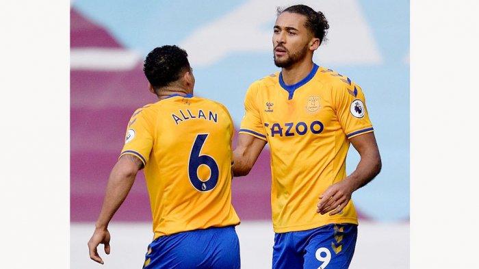Allan dan Dominic Calvert-Lewin yang barus sembuh dari cedera akan dimainkan oleh Carlo Ancelotti di laga Derby Merseyside