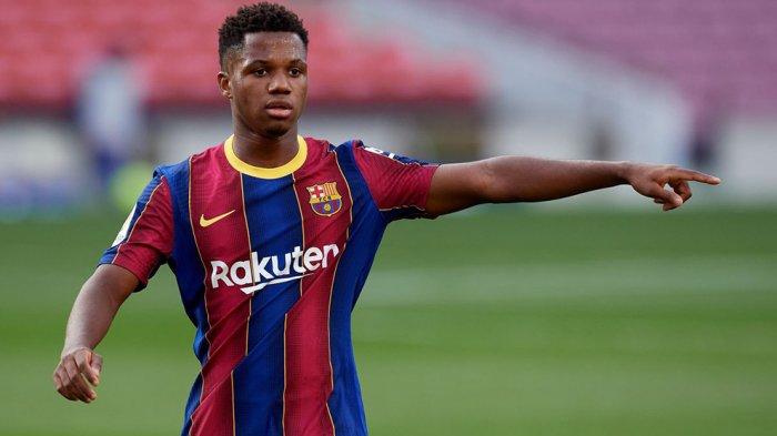 Ansu Fati hari ini merayakan ulang tahun yang ke-18 dan bertanding ke kandang Alaves