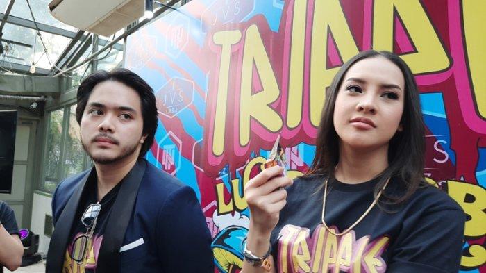 Anya Geraldine dan Ovi Rangkuti di kawasan Kebayoran Baru, Jakarta Selatan, Rabu (19/8/2020).