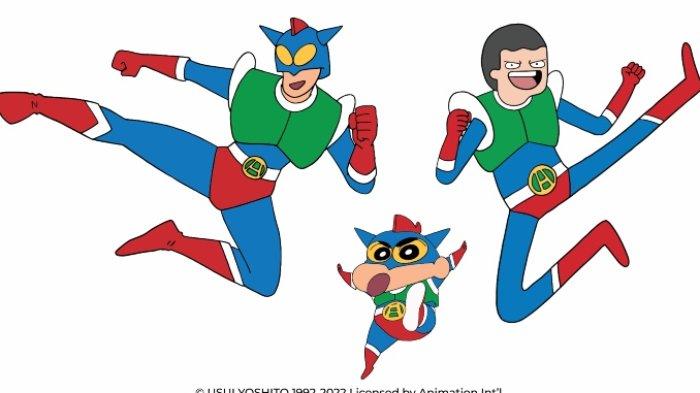 Karakter web komik lokal Tahilalats secara resmi mengumumkan kolaborasinya dengan tokoh kartun ikonik asal Jepang, Crayon Shinchan, Kamis (6/10/2022). Kolaborasi ini sekaligus menandakan tiga dekade hadirnya Crayon Shinchan di industri animasi.