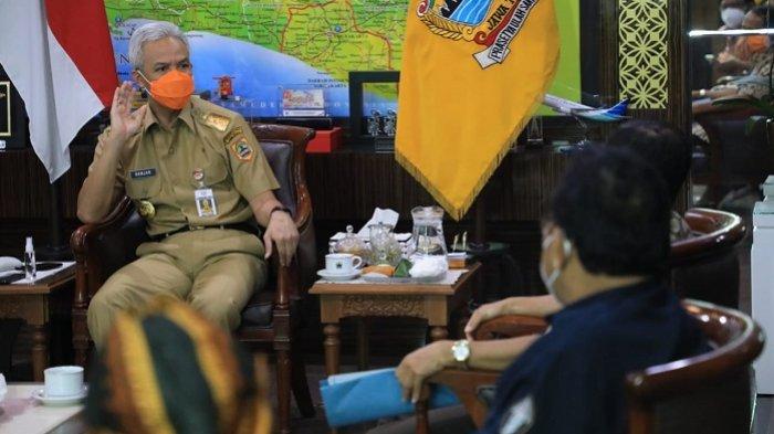 Gubernur Jawa Tengah Ganjar Pranowo.
