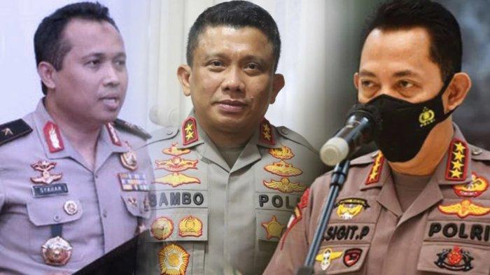 Kapolri Jenderal Listyo Sigit Prabowo resmi mencopot Irjen Ferdy Sambo dari Kepala Divisi Profesi dan Pengamanan (Kadiv Propam) Polri. Kemudian Wakabareskrim Irjen Syahardiantono mengisi posisi yang ditinggalkan Sambo.