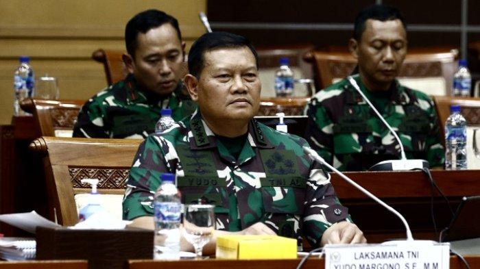 Calon Panglima TNI Laksamana Yudo Margono di Kompleks Parlemen, Senayan, Jakarta Pusat, Jumat (2/12/2022)