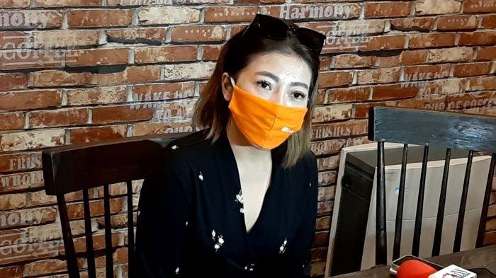Lee Sachi saat ditemui Senin (15/3/2021). Okan Kornelius melaporkan Lee Sachi, mantan istrinya, ke Polres Metro Depok, Jawa Barat, Senin (15/3/2021).