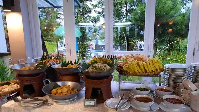 Menu buka puasa di Leuweung Geledegan Ecolodge.