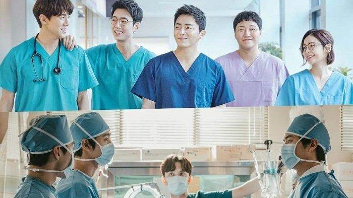 Ilustrasi drama Korea berjudul Hospital Playlist.