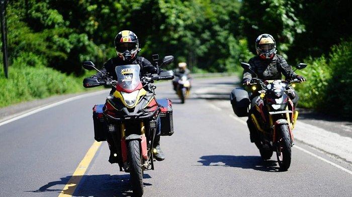 Lima Motovlogger lakukan Turing dari Depok ke Mandalika untuk melakukan uji ketahanan dari oli terbaru X-TEN Double Ester Premium Sport.