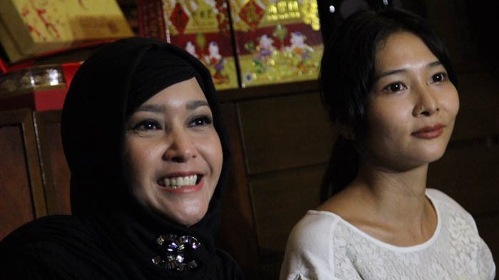 Maia Estianty dan Mey Chan medio Januari 2017.