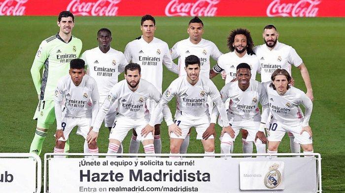 Debut Marvin Park (depan kiri) bersama Real Madrid di pertandingan melawan Real Sociedad