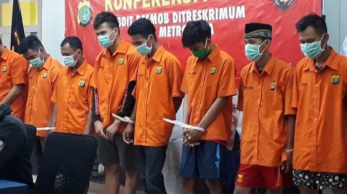 Konferensi pers pengungkapan kasus curanmor di Mapolda Metro Jaya, Rabu (28/10/2020).