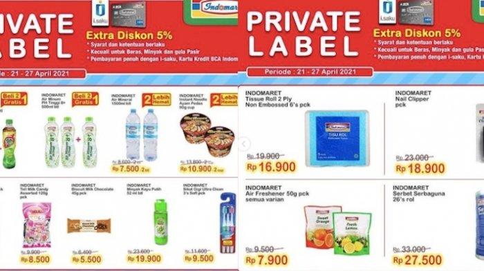 Promo Indomaret privat Label 21-27 April 2021