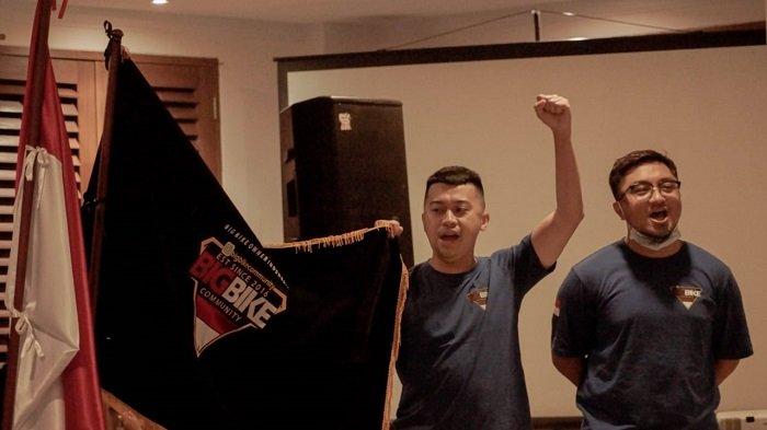Rento usai terpilih sebagai Ketua Big Bike Community Chapter Jakarta