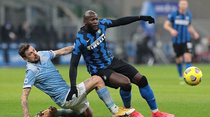 Romelu Lukaku saat tampil menghadapi Lazio di Serie A