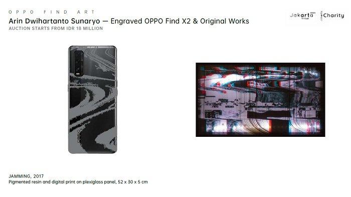 Salah satu hasil karya seni rupa di ajang OPPO Art Jakarta Virtual 2020. Tingginya antusiasme pengunjung membuat event ini berlanjut ke Edisi Kedua yang berlangsung pada 16 Desember 2020 hingga 15 Februari 2021.