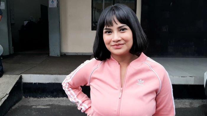 Vanessa Angel di TransTV, Mampang Prapatan, Jakarta Selatan, Minggu (24/1/2021).