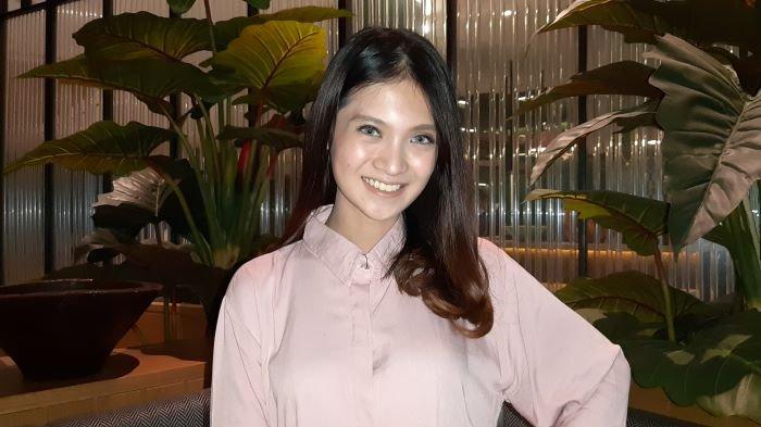 Vinessa Inez disela peluncuran bisnis fesyen Litside di Kuningan, Jakarta Selatan, Selasa (2/2/2021).