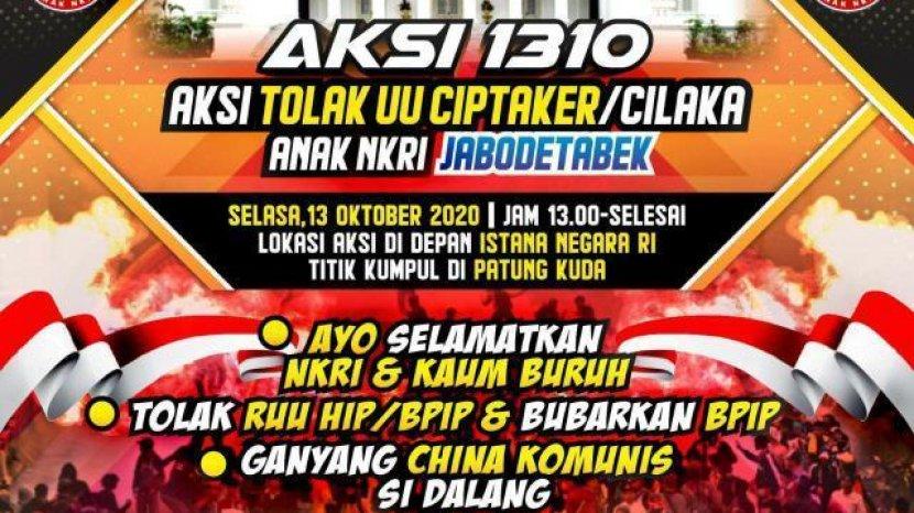 Fakta Aksi 1310, Demo Yang Diikuti Hingga 10ribuan Orang