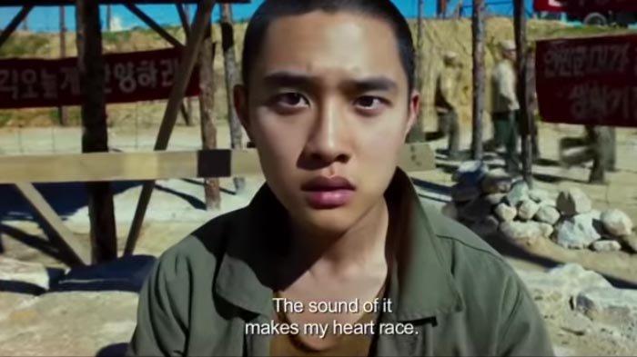 D.O. EXO, atau Do Kyung Soo, akan berperan sebagai remaja yang mahir bermain piano, di film adaptasi dari Secret (2007). Keterangan foto: D.O. ketika berakting di film Swing Kids (2018).
