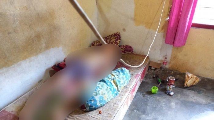 Jojon Alias Aming ditemukan tewas di dalam kamar tidur di Jalan Anda, Dusun Simpang Samfun, Desa Beluluk, Pangkalanbaru, Bangka Tengah, Selasa (4/5/2021) sekitar pukul 08.00 WIB.