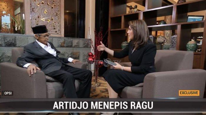 Artidjo Alkostar menjawab keraguan masyarakat soal pemberian izin penyadapan yang ditakutkan akan menghambat proses hukum KPK